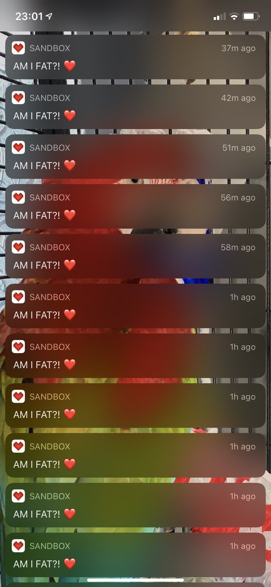 SophieMariexoo's tweet image. What is happening... #sandbox 
#sandboxapp #amifat