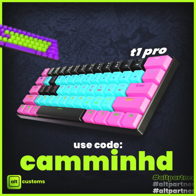 CamminHD's tweet photo. Use code camminhd to support the #HDFam <3

All support is appreciated and loved if we sell 5 more keyboards using my code i will giveaway a keyboard and mouse combo!

LET'S DO THIS GUYS! <3 #ALTFam #CodeCamminhd https://t.co/1DLbEjH1MH