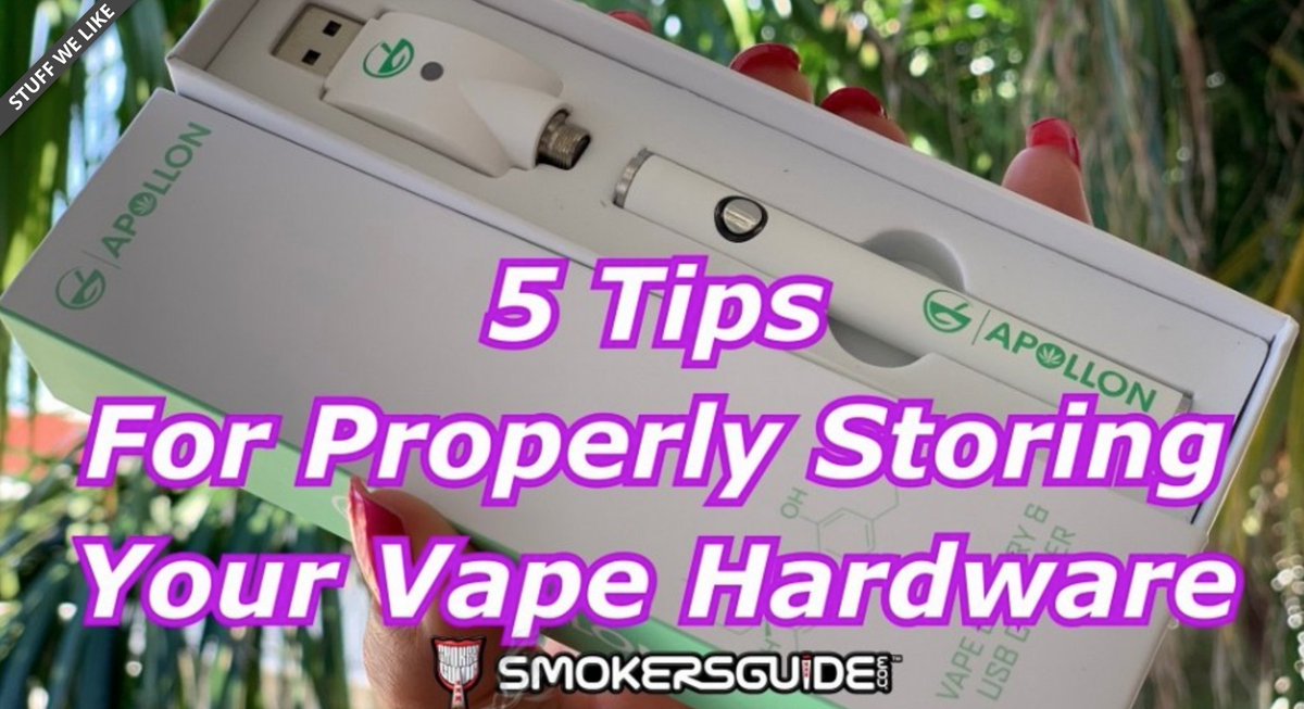 smokers_guide's tweet photo. 5 Tips For Properly Storing Your Vape Hardware https://t.co/A8jojk3Rqf https://t.co/ll0kQg1Njc