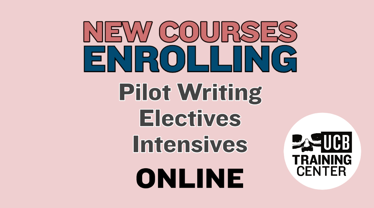 New online electives, intensives, and pilot writing courses up today! #improv #sketch #writing

Link here: bit.ly/38n7rMm