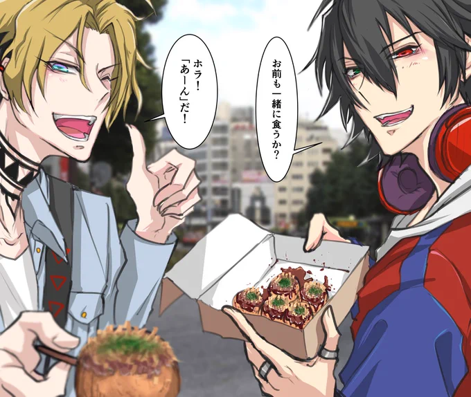 自分用6話の夢絵です

※アニメ6話ネタ注意
1️⃣&amp;?
#hpmiプラス 