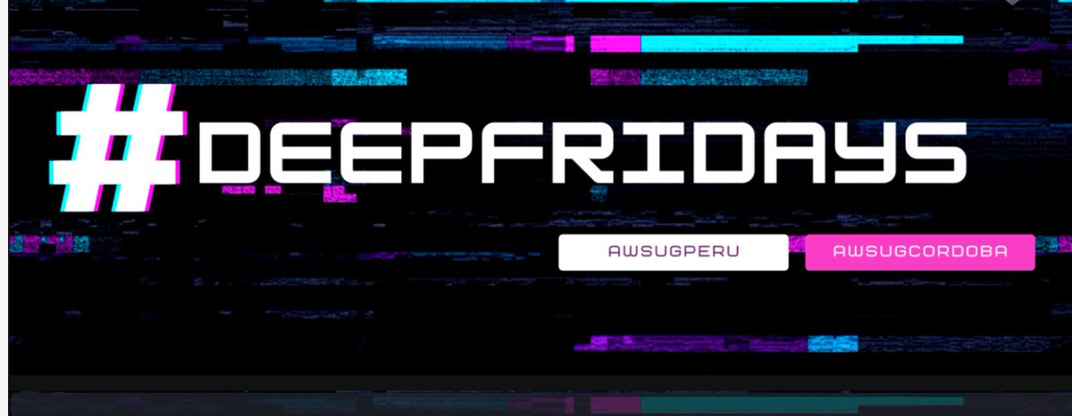 enlink's tweet photo. ya estamos comenzando una nueva Edicion de #DeepFridays en https://t.co/a5nzhzXwlC
#AWSCommunity #AWS #DeepRacer #AwsCommunityLatam cc:// @AWS_UG_Bot @AWSUserGroups @AWSLatam @ccortezb @mkreder https://t.co/GclajnvBi7