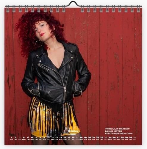 Im delighted to be the #OCTOBER #GIRL of the first ever #Berlin #Punk #Museum #calendar by <a href="/SvenjaBlock/">Svenja Block</a> !
Order it here only in November: etsy.me/3kE34QD