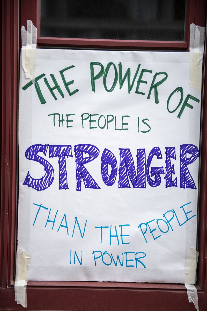 NYAPCdc's tweet photo. NYAPC will be open Fri. 5:00-9:00pm and Sat. 2:00-6:00pm to support our community as we wait for #ElectionResults2020. If you are downtown DC and need a restroom, water or a place to rest our doors will be open. Thanks to our volunteers for making this possible! #powerofthepeople https://t.co/CoA4c0QGh5