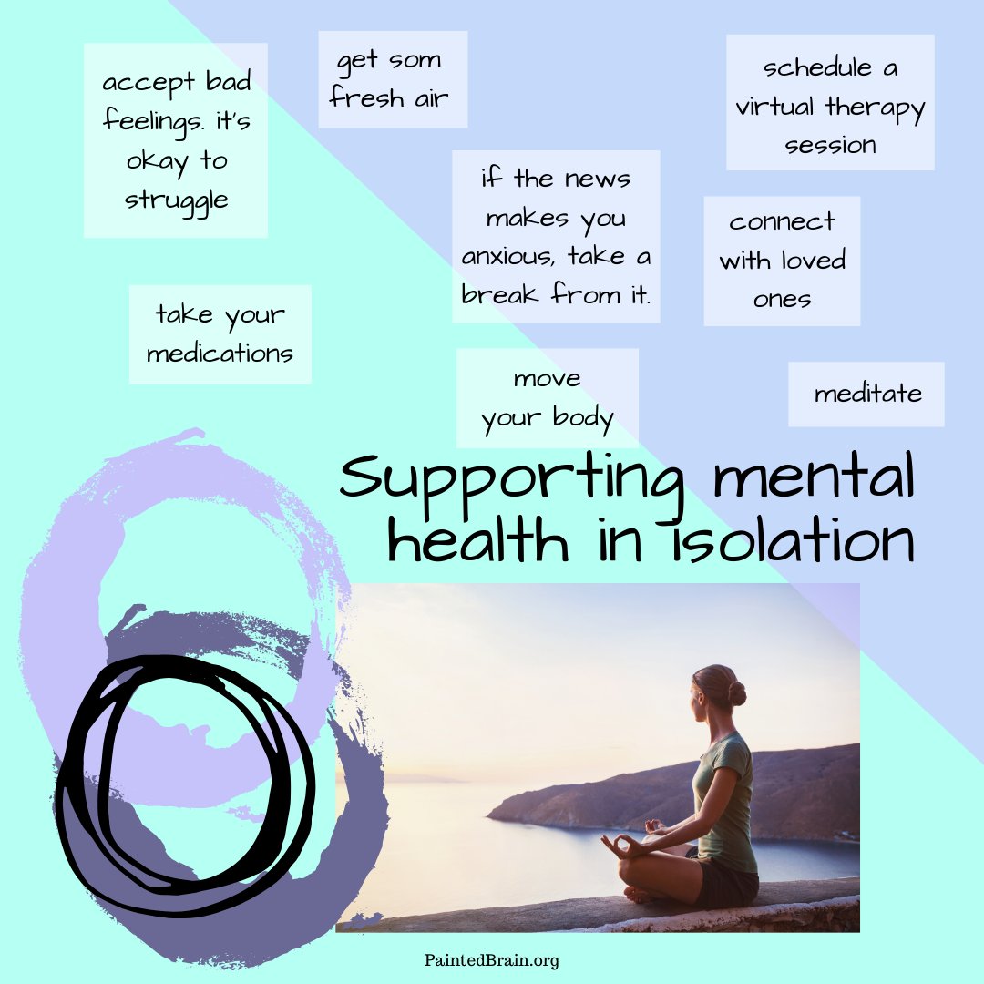 ThePaintedBrain's tweet photo. What is on your weekly self care to-do list? 
.
.
#supportmentalhealth #isolation #socialdistancing #quarantine
#meditate #medicate #connect #stayconnected #stayactive
#structureyourday #scheduleyourweek #selfcare #selfcareweekly #takebreaks #itsoknottobeok https://t.co/vULizmnttY