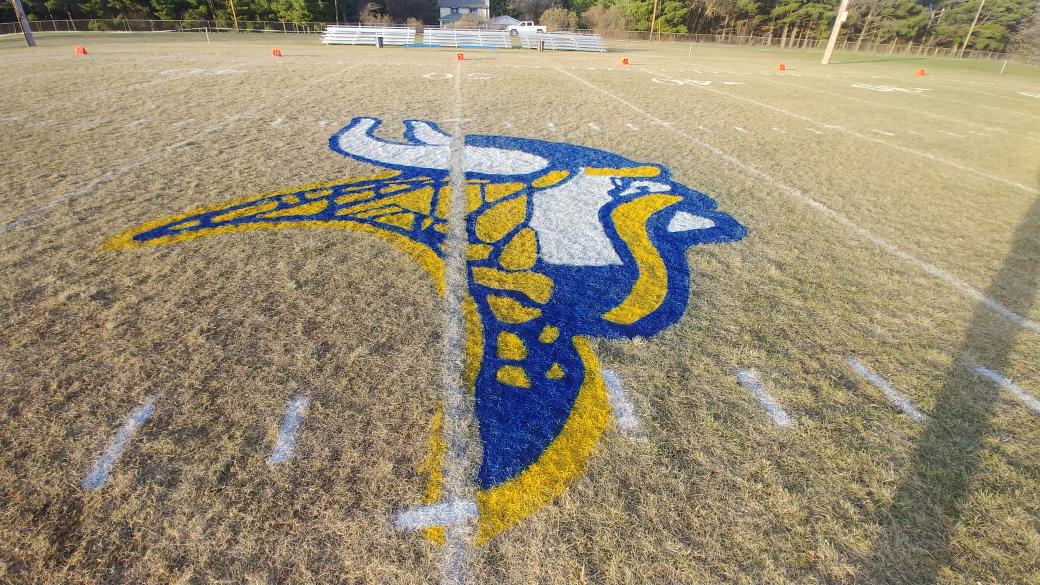BrickedAndroid's tweet photo. Frederic Vikings football tonight and probably the last game of the season.  #GoFrederic https://t.co/Su8fXkcaTi