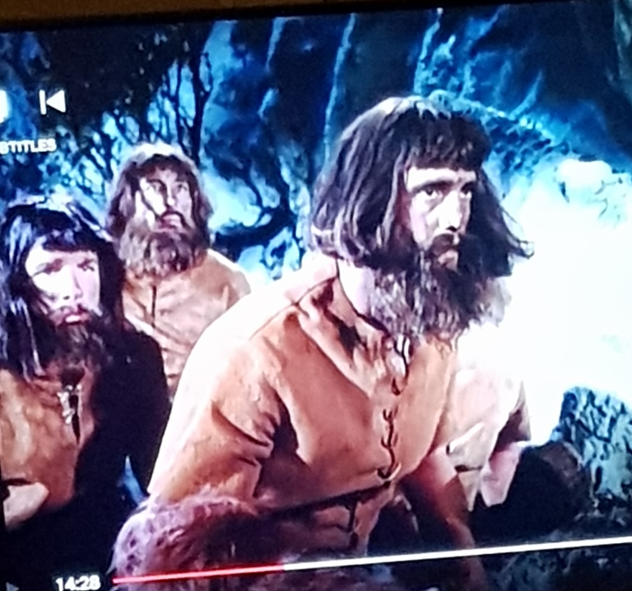 Ah, classic 60s-era 'cavemen'.  #SpocksBrain
