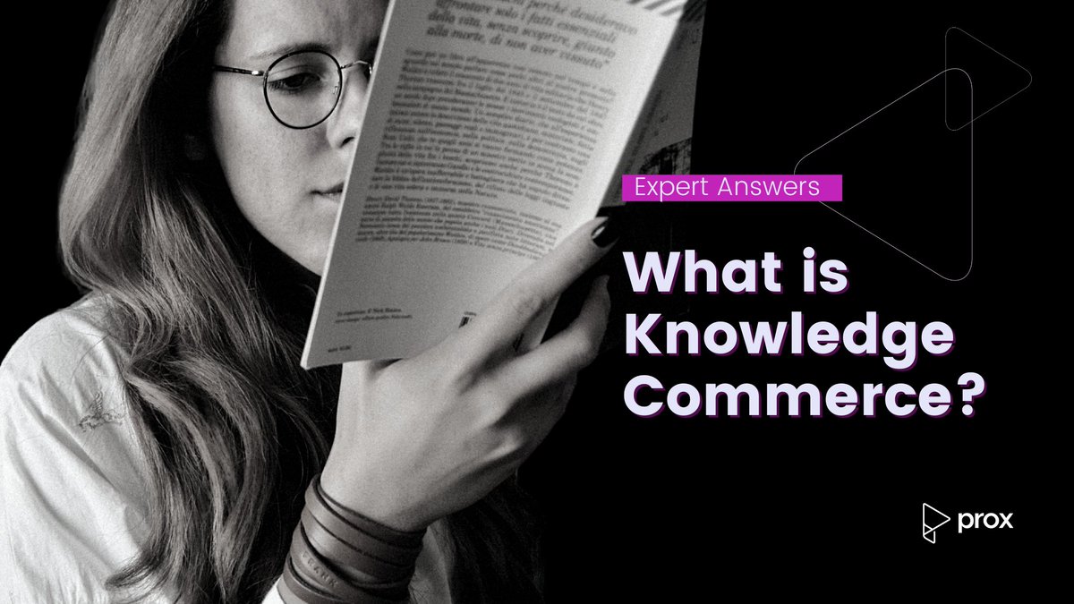 prox_app's tweet photo. What is #knowledgecommerce ? A new revenue stream for experts and influencers!
>> https://t.co/cEasLM8u7S https://t.co/1zkvPYaYiD