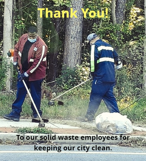 ATLPublicWorks's tweet photo. Please help us in thanking our solid waste employees who work tirelessly to keep our community clean! #ATLPublicWorks #SolidWasteServices #OneAtlanta https://t.co/dXE8hMA9Ci