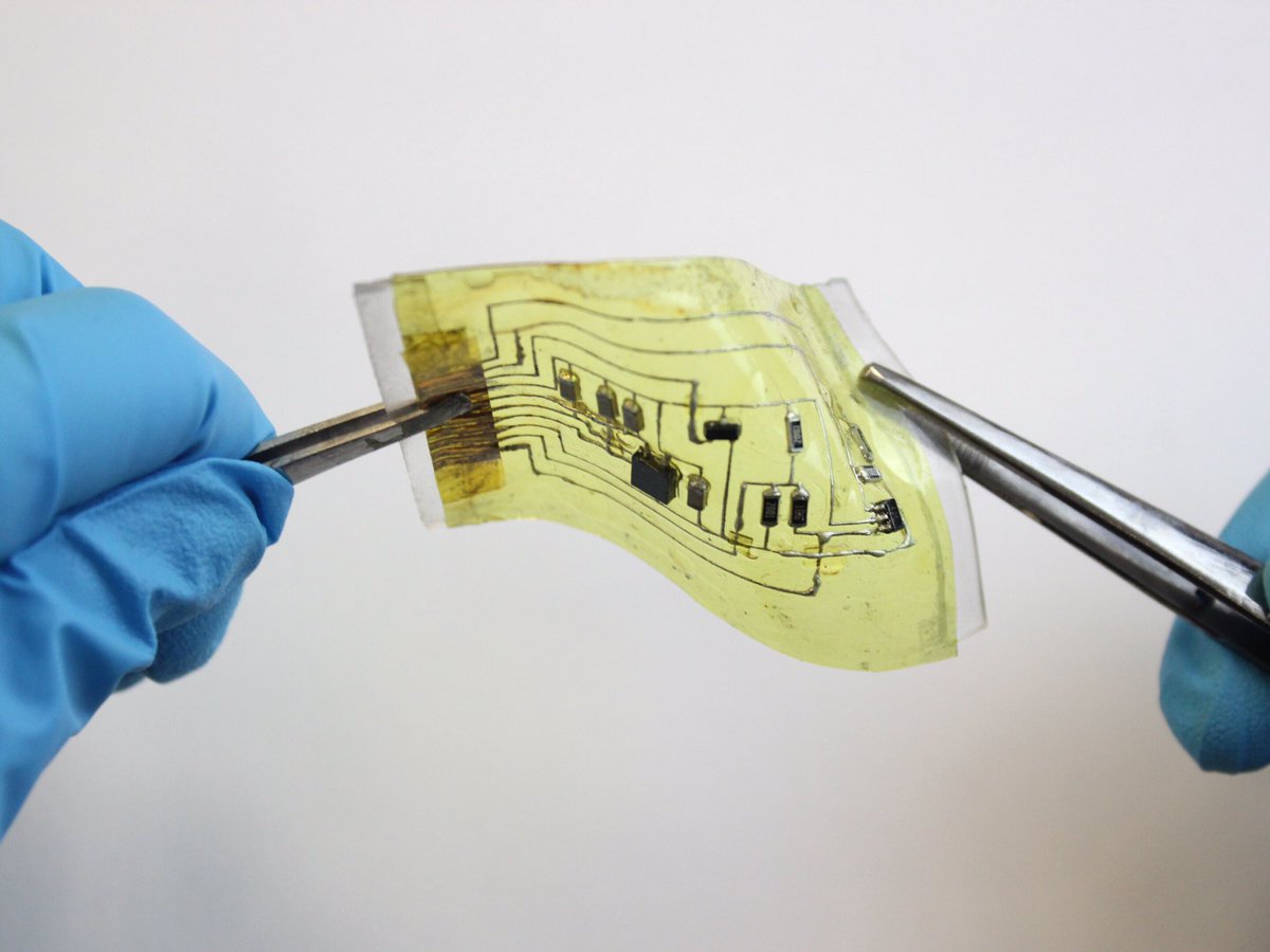 fikafuntimes's tweet photo. ✳ A new "#Electronic #skin" #device can stretch by 60% in any direction without losing any functionality.
#HealthTech #wearables #HealtIT #healthcare #AI #ML #MedicalTechnology #FemTech #100DaysOfCode
#100DaysOfMLCode #Science
https://t.co/Ynb4PTsSk7 https://t.co/7U51LTruek