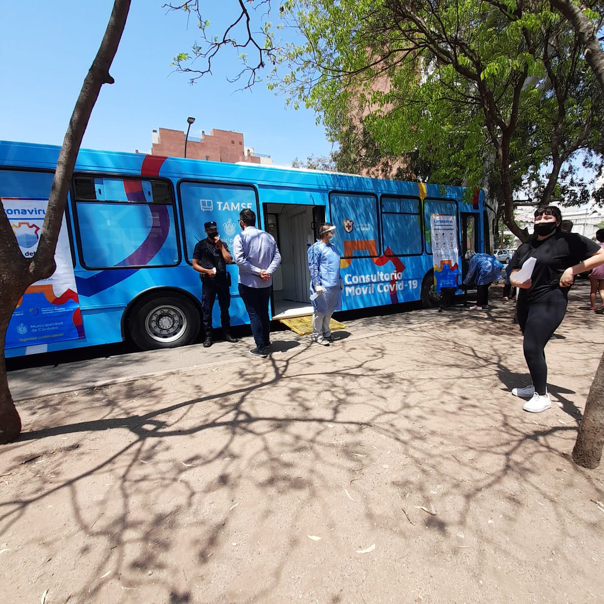 JxGPaz's tweet photo. TESTEO MÓVIL 🚍
En la mañana hoy, @saludmunicba de @municba realizamos la segunda campaña de testeos en Parque José María Paz.
Estamos trabajando en materia de prevención y concientizacion; pero para ello necesitamos de la colaboración de todos los Vecinos. #CVGeneralPaz https://t.co/rEehDVzTN2