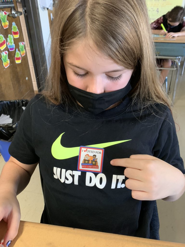 Our votes are in for Connecticut kid governor!! We can’t wait for result day. #sssct #CTKGStatewideElection