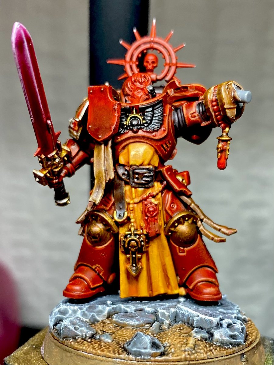 nurfhurder666's tweet photo. Little bit more done tonight.
#indomitus #SonsofBaal #BloodAngels #40k #WarcomTeam #WarhammerCommunity #Warmongers https://t.co/MX2Ket9TF2