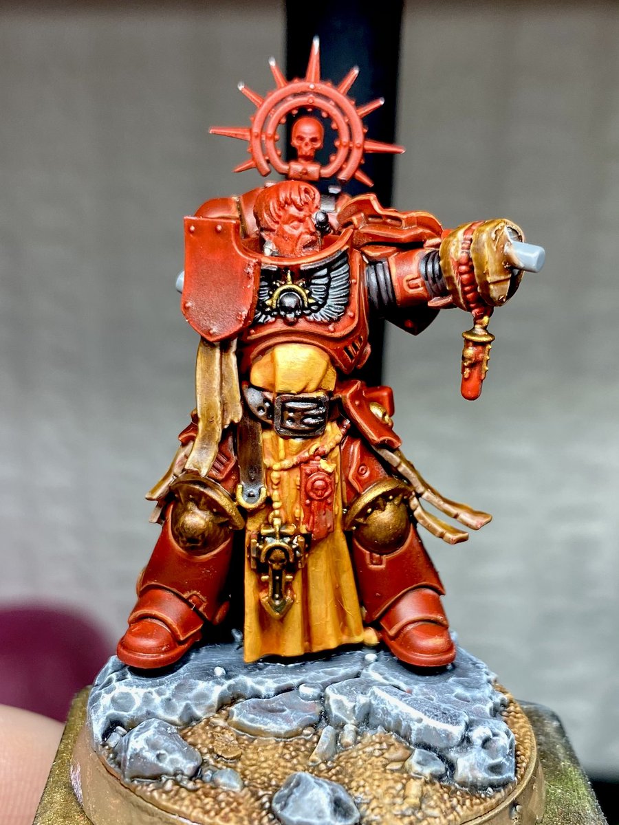 nurfhurder666's tweet photo. Little bit more done tonight.
#indomitus #SonsofBaal #BloodAngels #40k #WarcomTeam #WarhammerCommunity #Warmongers https://t.co/MX2Ket9TF2