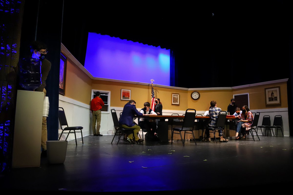 PegasusProdCo's tweet photo. It’s opening night! Our company is ready to begin presentations of our show to a select audience for the next two weekends! #CBATwelve #CBAWay https://t.co/l1Sz7iXtuM