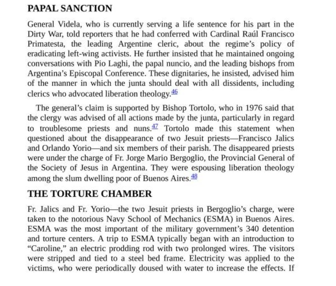 An introduction to the role of the Catholic Church in Condor, including Fr. Jorge Mario Bergoglio, better known today as Pope Francis: