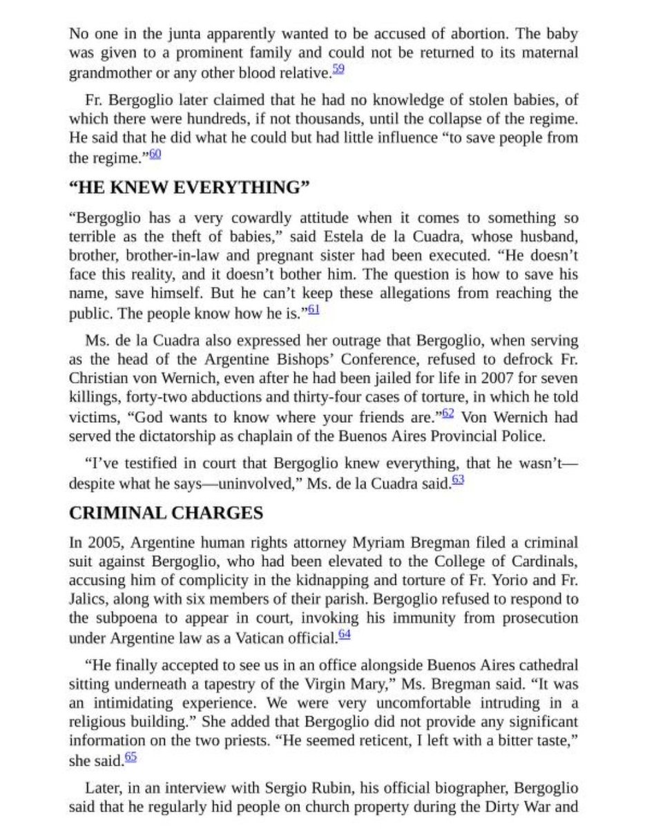 An introduction to the role of the Catholic Church in Condor, including Fr. Jorge Mario Bergoglio, better known today as Pope Francis: