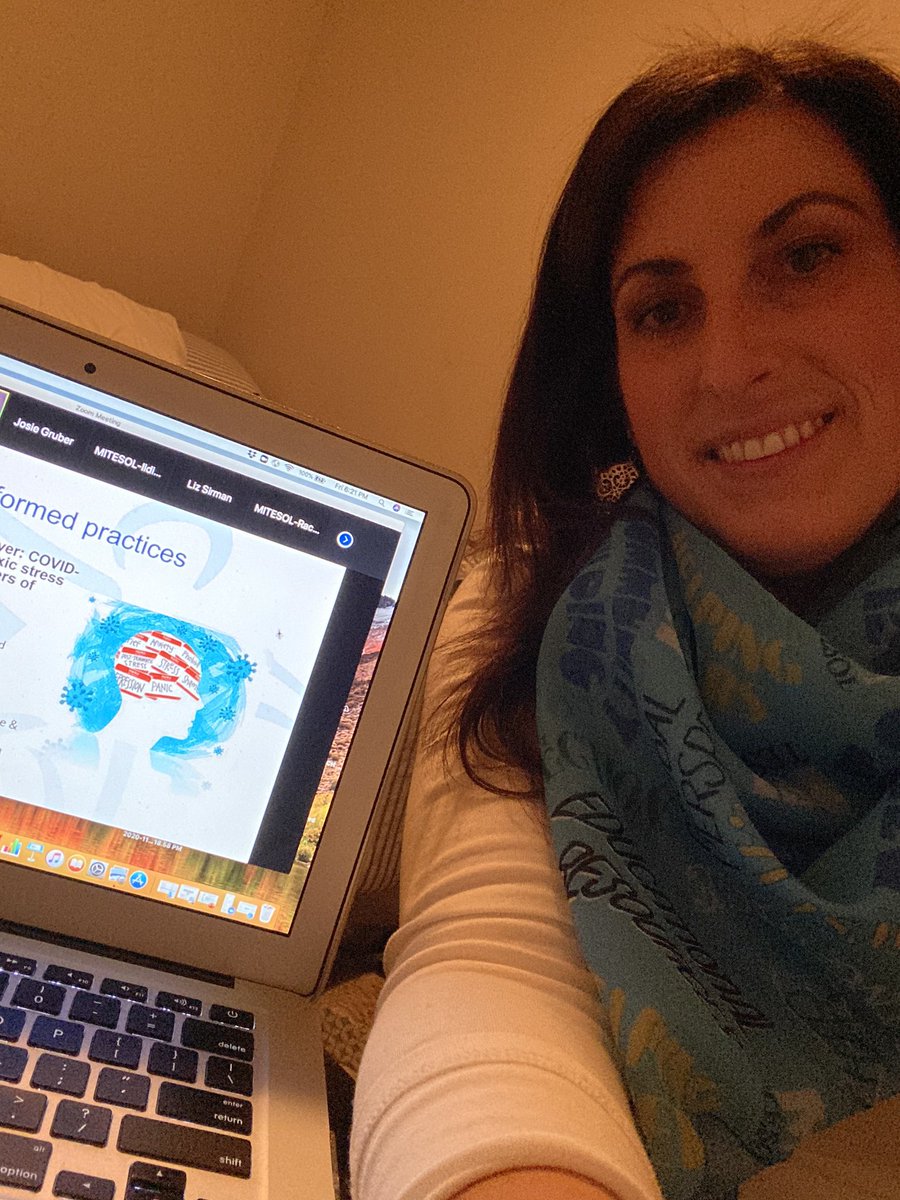 DrKoz13's tweet photo. #MITESOL2020 has begun! It may be virtual but still an amazing line up! @mitesol https://t.co/40PHLGdjCR