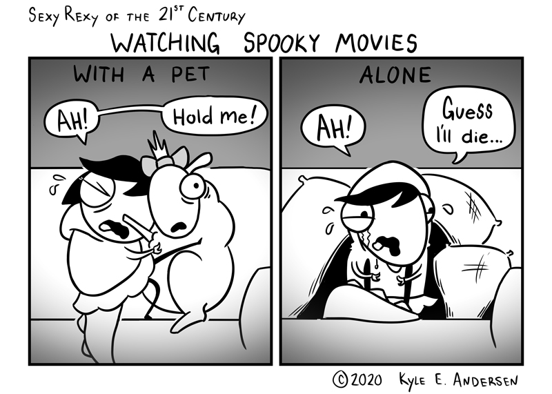 doodlemander's tweet photo. Rated: PG (Pet Guidance Suggested)
Updates every friday! Patrons get these a week early! Linktree in profile.
.
#therapysheep #halloween #spookyseason #scarymovie #pets https://t.co/Dr8URmGRL9