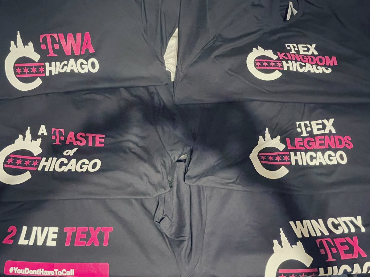maugarza05's tweet photo. #TeamOfExperts don’t get any better than this. #ChicagoMarket #FamousForCare #Magenta @TMobile https://t.co/VYmZ5c8c04