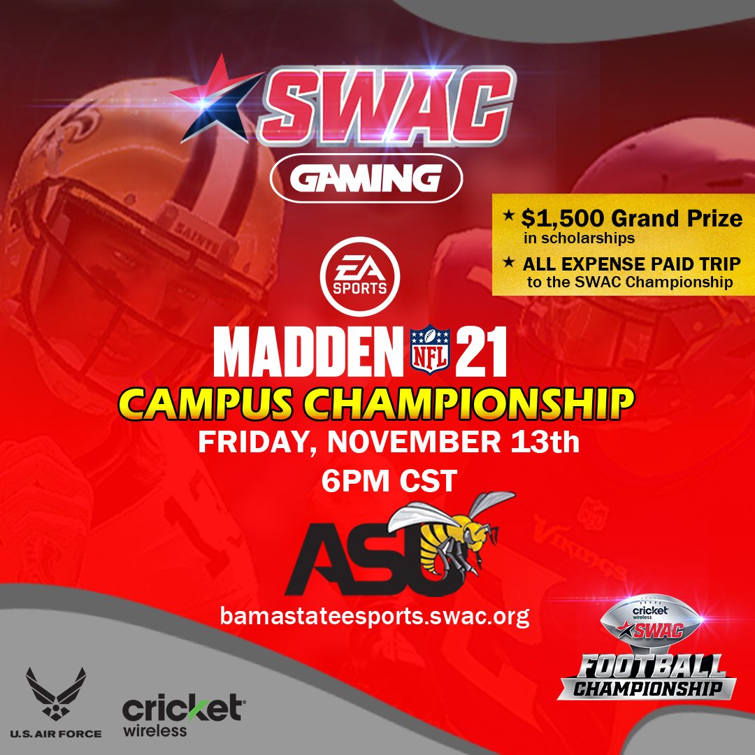 Calling All @ASUHornetNation Gamers. Register TODAY! <a href="/SWACEsports/">SWAC Esports</a> #SWACGaming <a href="/theswac/">Southwestern Athletic Conference</a> <a href="/BamaStateSports/">Bama State Athletics</a>