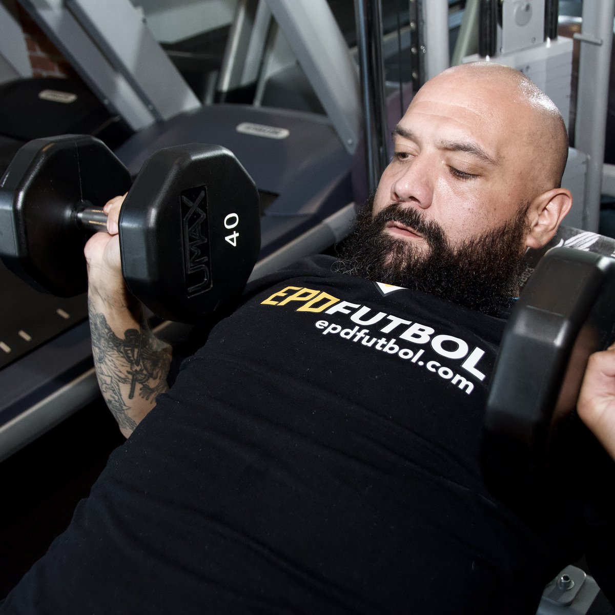 EPDfutbol's tweet photo. Gym day 💪 #epdfutbol #tees #training https://t.co/fE8VRMXCHu