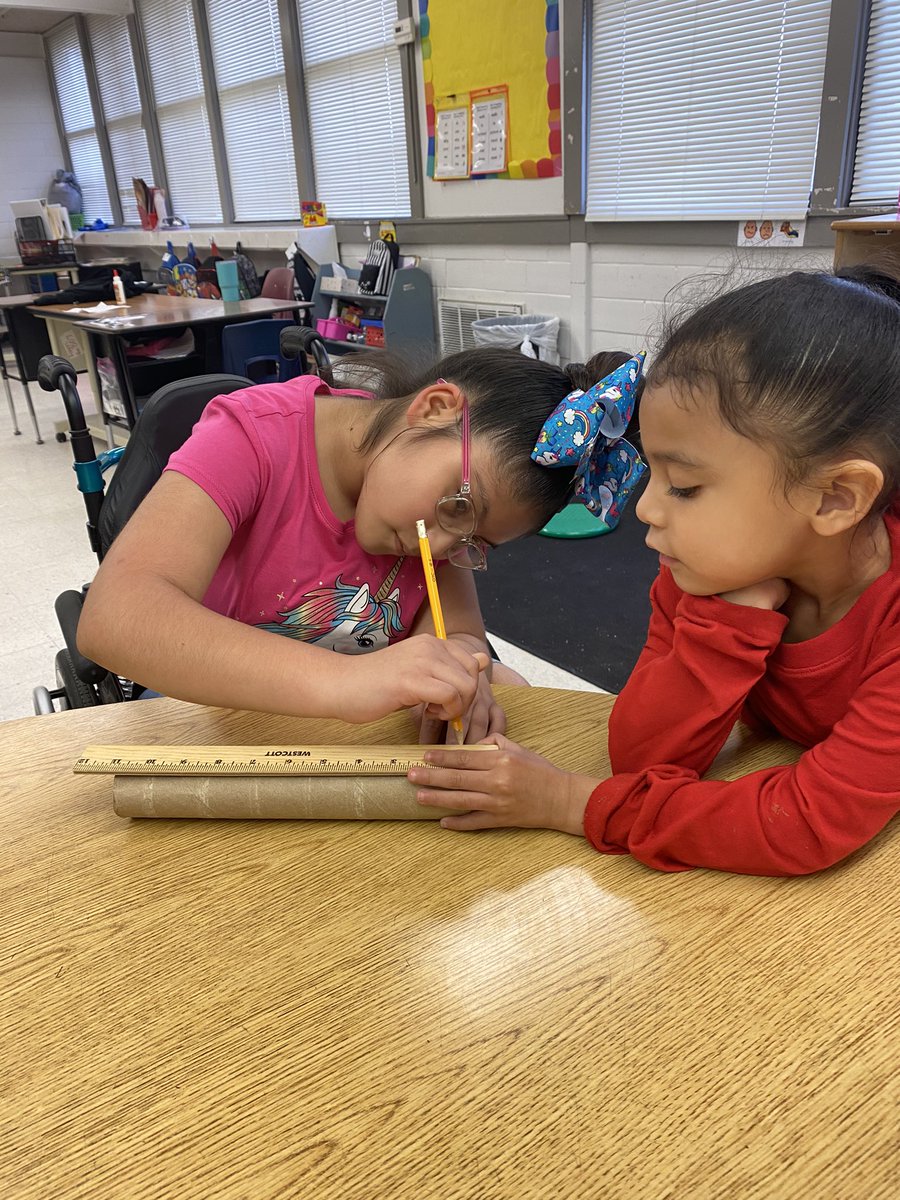 jenijohnson23's tweet photo. We made pencil holders today using measurement from our measurement lesson this week, our premium holders were 5 inches in length! #NSEL #November20NSE https://t.co/3e06k9foLv
