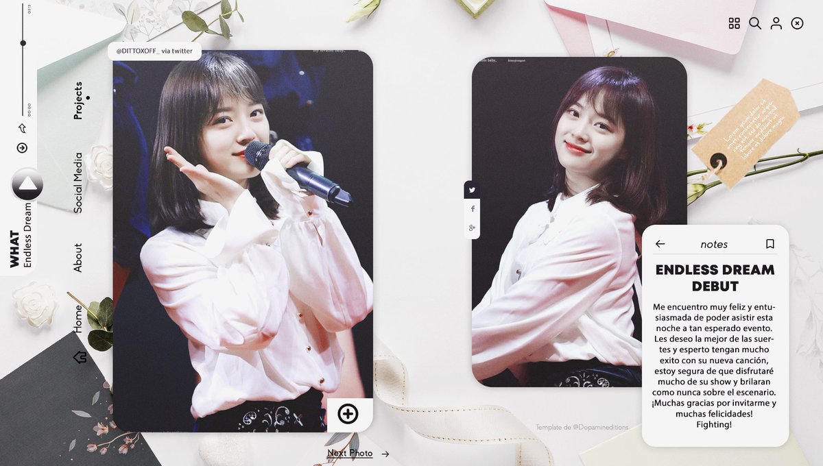 DITTOXOFF_'s tweet photo. ㅤ· ❀ ₊ ( 𝐃𝐈𝐓𝐓𝐎 𝐄𝐕𝐄𝐍𝐓𝐒 ) **_♡ › attending ﹟ now. . . ❜ [ % ]◞ #ENDREAM_DB + #DREAMOFUS

 Me encuentro llegando al debut de estas preciosas y talentosas chicas, esperando disfrutar mucho de su show. ¡Les deseo la mejor de las suertes! https://t.co/qeM3LY1I9V
