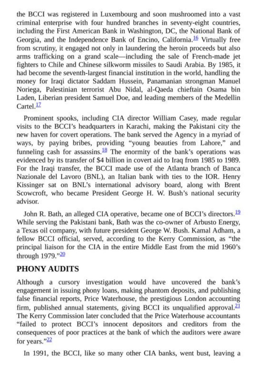 Thus, the IOR (the Institute for the Works of Religion, aka, the Vatican Bank) could continue as a front for black funds and covert ops. This was critically important for the US intelligence community on two fronts: the US War in Afghanistan and the heroin trade through Turkey: