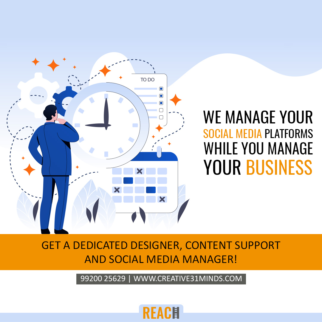 phadke_sanket's tweet photo. You do what you are best at and let us what we do best!
For a free consultation: https://t.co/w4MSe46kZc
#digitalmarketing #smallbusinesses #socialmediamarketing #facebookmarketing #facebookads #seo #websitedevelopment #dedicateddesigner #socialmediaposts #reachdigital https://t.co/VdAs9q4FRs