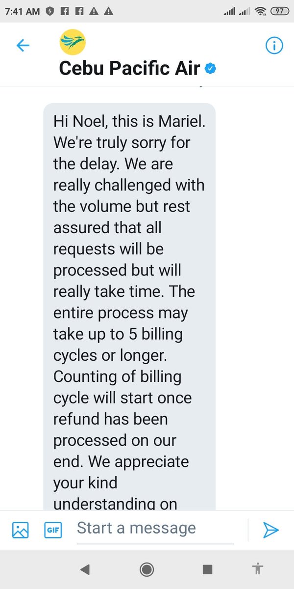 noelpenaranda's tweet photo. Fyi...dyan cguro kukunin yung refund namin. Bilin kayo.... 7 months of wating n us. Pero ingat din kayo bk pag kayo nag cancelled isang taon na.. https://t.co/TtEIo2U2H6