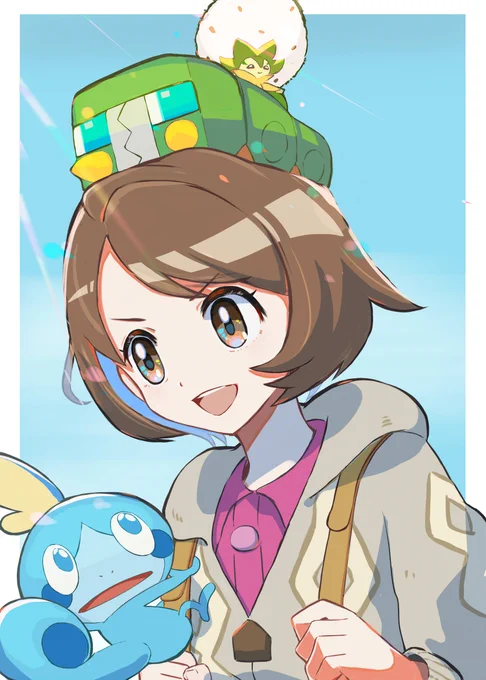 帽子に擬態するデンヂムシ#ポケモン剣盾 