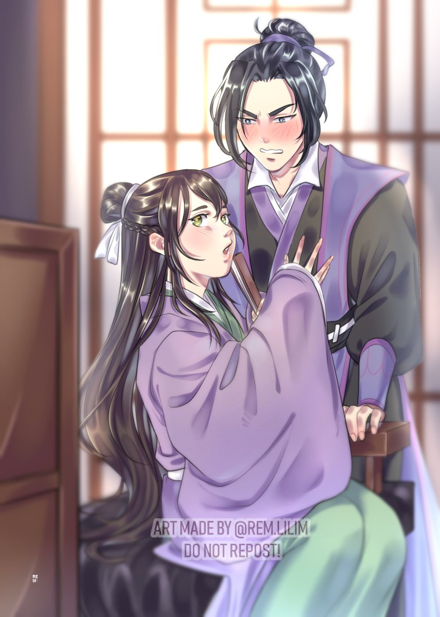 rem_lilim's tweet photo. Yei my piece for the  @sc_zine :D! 

take a look at all the amazing works of this project
congratulations to everyone who worked on this.

#sangcheng #modaozushi #MDZS https://t.co/R7DYNYwoVC