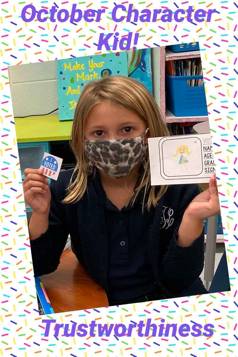CartersBees's tweet photo. I am so excited to announce our first Character Kid for the year! This sweet girl can always be counted on! #Beetheimpact #learningleading @CollierES https://t.co/jV5r4Fbtw5