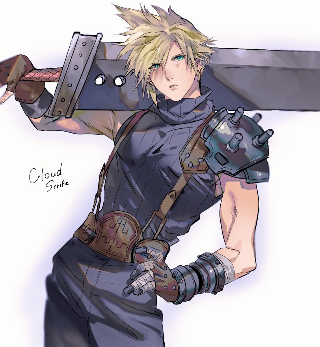 クラウド ストライフ Ff7 みくろのイラスト