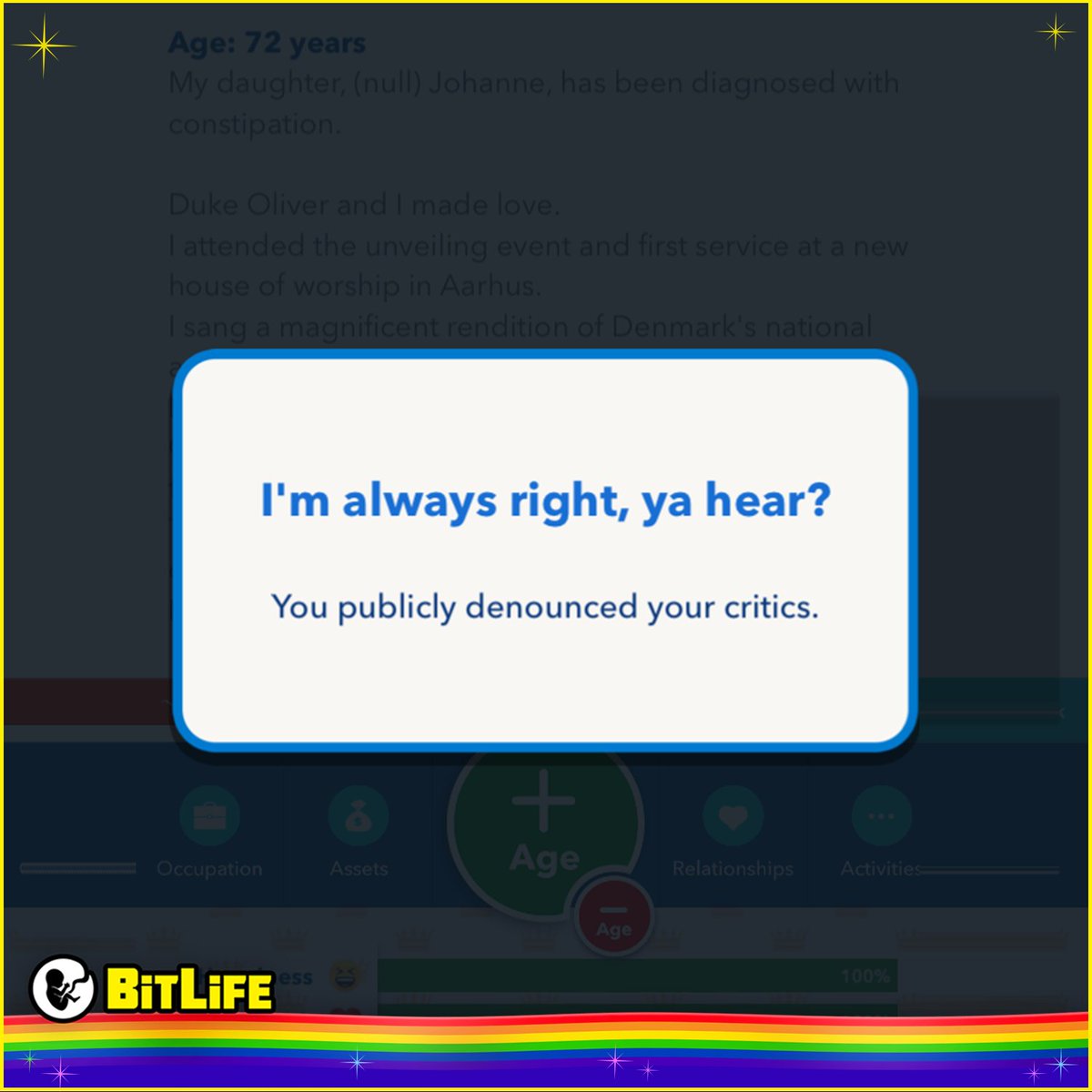 BitLife tweet media