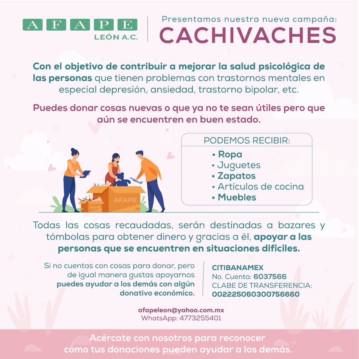 Súmate a nuestra campa ayúdanos a crear la esperanza de vida #Guanajuato #Leongto #Depresion  #donación