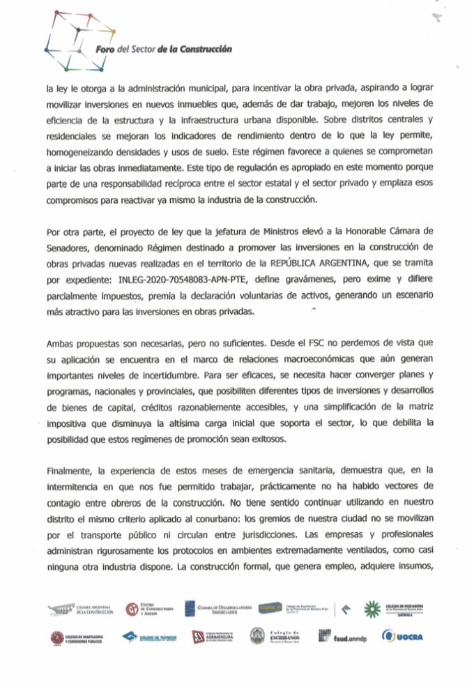Foro Sectorial de la Construcción MDP tweet media