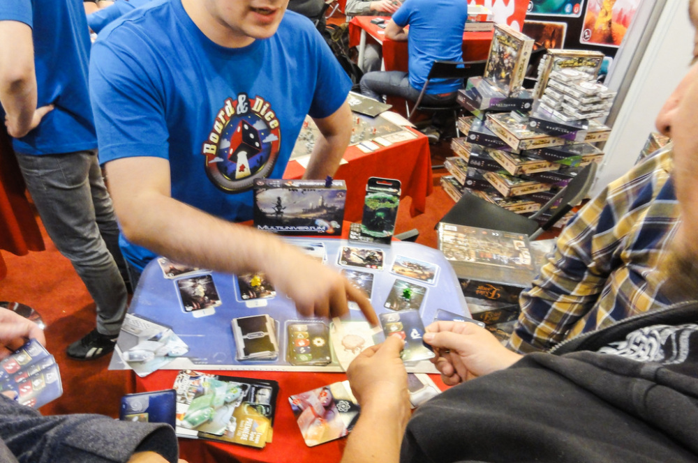 The expansion came out at  @SPIEL_Messe 2016 and was very well received, with some players swearing it must be cut content from the original design, which was definitely not true!