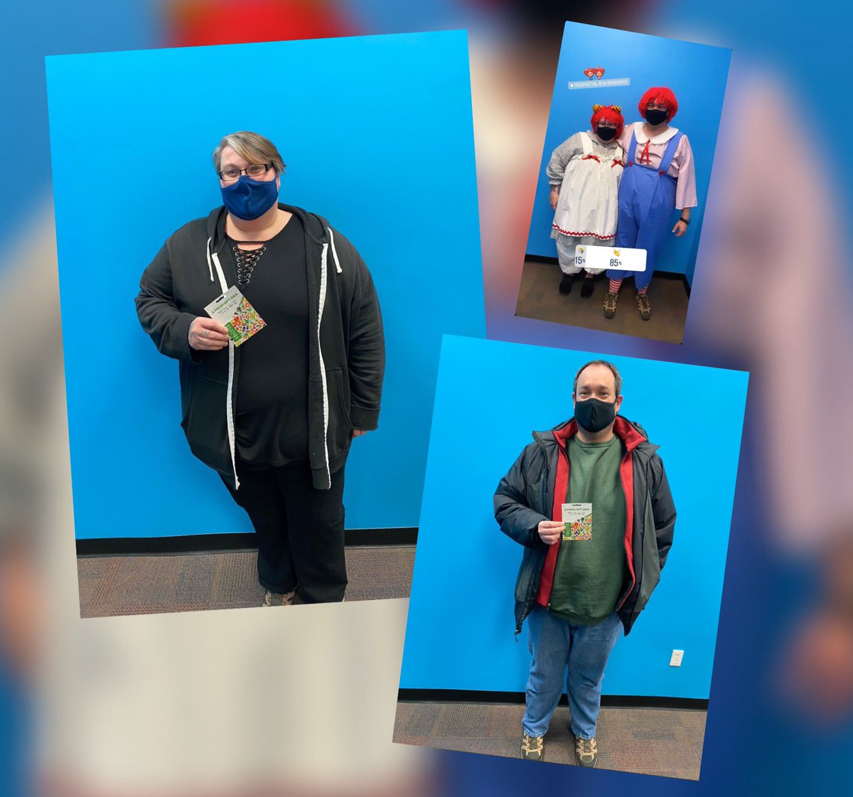 iosolutionsca's tweet image. Congrats Vicki &amp;amp; Jeremy on winning Halloween costumes of the Fredericton site! Each winning a 50$ @sobeys gift card 👏👏 Félicitations Vicki &amp;amp; Jeremy pour les costumes gagnants du centre de Fredericton ! #teamiosolutions