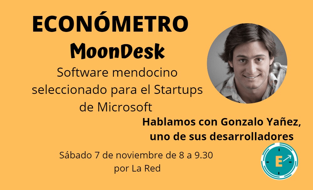 LaRedMendoza's tweet photo. #MoonDesk es un software que simplifica el proceso de diseño automatizando, integrando y controlando toda la gestión. @MS_Empresas puso el ojo en Mendoza. Escuchalo este sábado en #Econometro. Conduce @floresisuani https://t.co/c7naEdJEjy