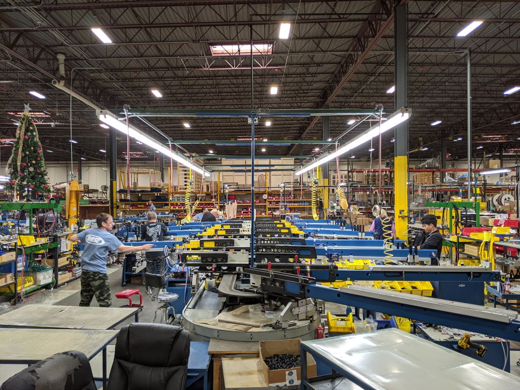 printavo's tweet photo. Something most people never get to see: where screen printing presses are made. https://t.co/mNdUcIPVI1