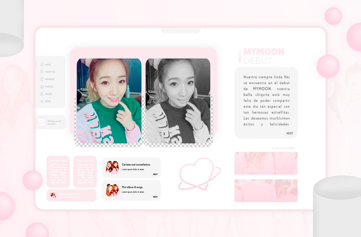 fkfocalor's tweet photo. ₊ * ¡ 𝗪♡𝗨𝗟𝗗.您/𝗦𝗧_宿:𝗔𝗬 ' ? ⸝ ₊ @𝕔.⁺lᥲrı𝐭𝐚𝐭𝐞*_\泰特 (u).𝗽𝗱𝗮#._𝘁𝗲 ⿻ - ¿ #MymoonDebut + #StarsForMymoon ⸝
Nuestra siempre linda Nai se encuentra en el debut de Mymoon, está muy feliz de poder compartir este día tan especial con tan hermosas estrellitas. https://t.co/pOImNk7Xkb