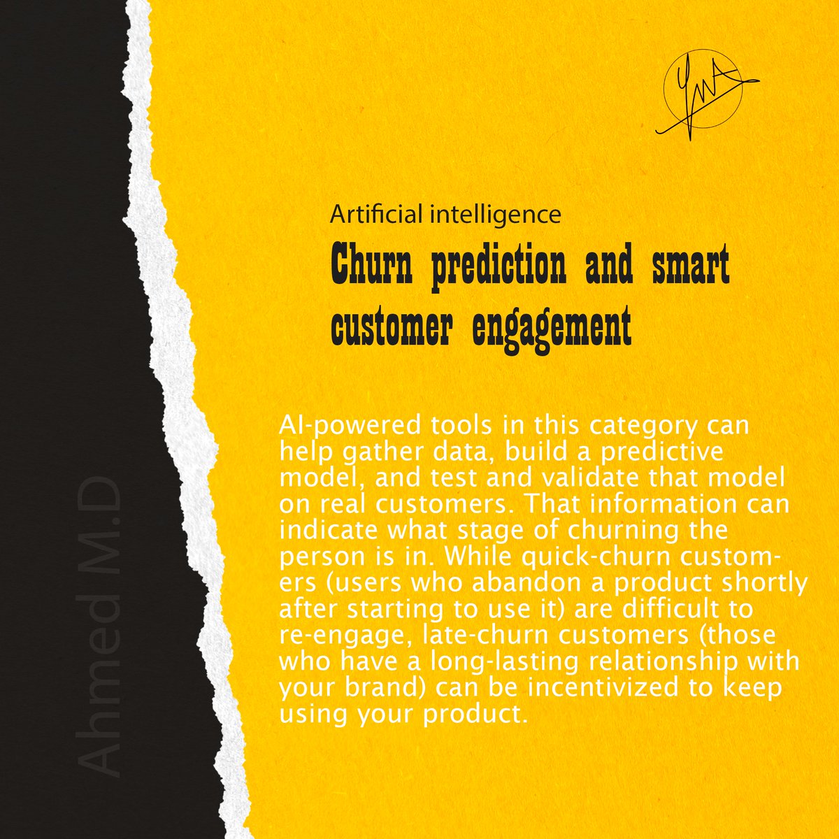 AMAnalytic's tweet image. How Artificial intelligence can increase customer engagement ?!
#NLp #Natural_language_processing #AI #ArtificialIntelligence #MachineLearning #business #startup