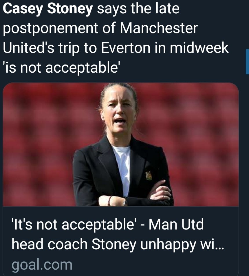 My manager is out here doing God's work on behalf of the women's game, but of course, we should talk about how women's football doesn't need rivalries.  #MUWomen