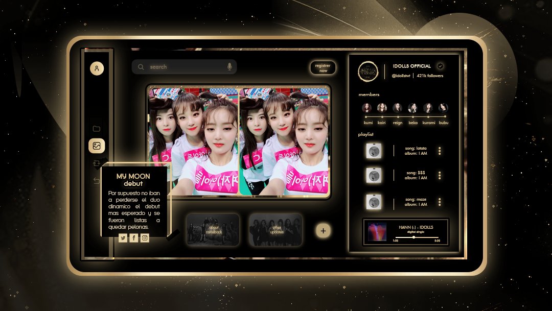 IDOLLSTWT's tweet photo. 𓎆 𝐭 - hǝ̲ ./𝒏/ : ᥲtıon ' s__娃 w. ᥱ 𓏲 ᥲrᥱ : ⩩ 𝗜𝗗♡𝗟𝗟𝗦 !*🦂 𓂅 updɐ̲tᥱ。 to.𝐝ᥲч ,, 11.O6 *𝒂.ttᥱnds ˒ #MymoonDebut ‹ !
Today's #StarsForMymoon y por eso nuestras dos chiquitas corrieron a presenciar este iconico debut y de todo lo que nos prepararon. 🥳 https://t.co/0vnIau5GAn