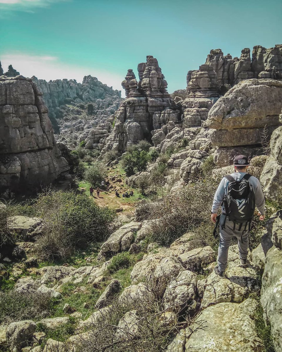 📍Torcal de #Antequera 
#malagademisamores 💜💚🌺💜💚
📸 <a href="/rutaideal/">Ruta Ideal</a>👌💜💚
#Málaga #CostaDelSol #andalucia #spain