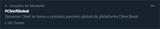 Chief tweet media