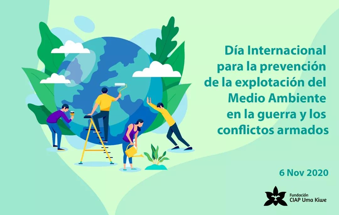 CIAPUmaKiwe's tweet photo. Celebramos que, hace un tiempo, se reconoció en Colombia como víctima del conflicto armado gracias al proceso de paz firmado con la guerrila de las FARC. 

Es un compromiso ético reconocerlo, la no repetición y la reparación de este. 
#AmbienteComoVíctima #EcologíaParaLaPaz https://t.co/ZFrL07qrZy