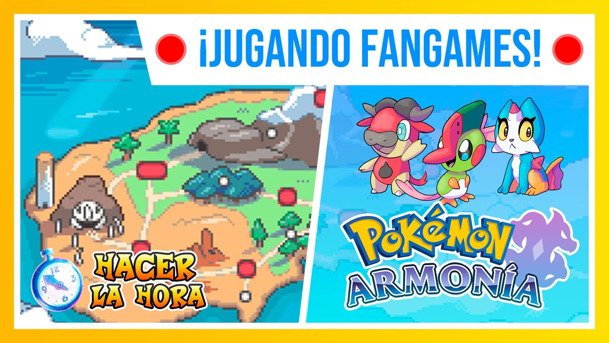🔴 POKÉMON ARMONÍA #1 (DEMO)🔴
¡YA EN VIVO! ¡Nos vamos de viaje por la región de Safar! 🏝 Hoy jugamos Pokémon <a href="/PkmArmonia/">armonía</a> 🎮

👉 fb.com/hacerlahora/li…